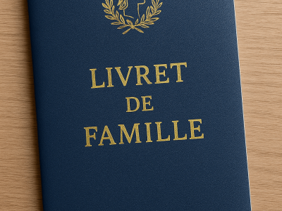image d'un livret de famille