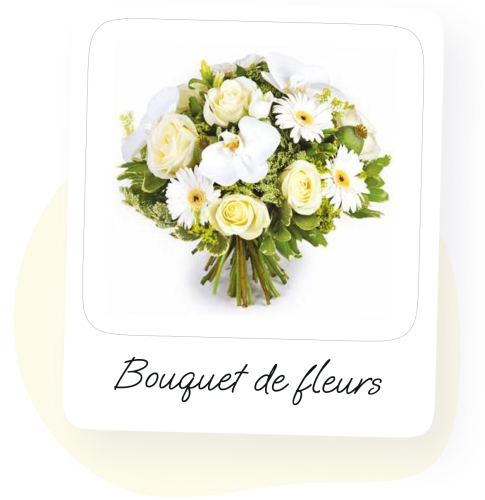 Photo bouquet de fleurs rêve blanc